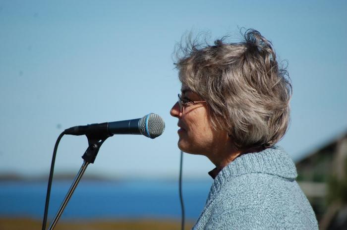 Lesli Gray takker fra den amerikanske slekten