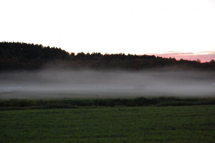 Nettene blir fort kalde, med stort duggfall