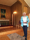Fr�ydis Hansen forteller kapellets historie